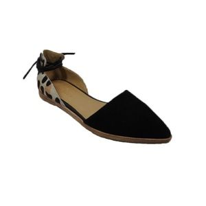 Gee Wa Wa Anthropologie Leopard Pointed Flats